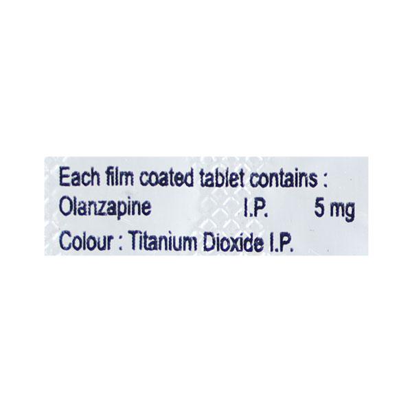 OLANZIP 5 Tablet 10's - Global Surgicals