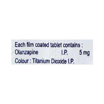 OLANZIP 5 Tablet 10's - Global Surgicals