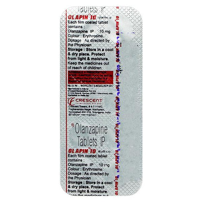 Olapin 10mg Tablet 10'S - Global Surgicals