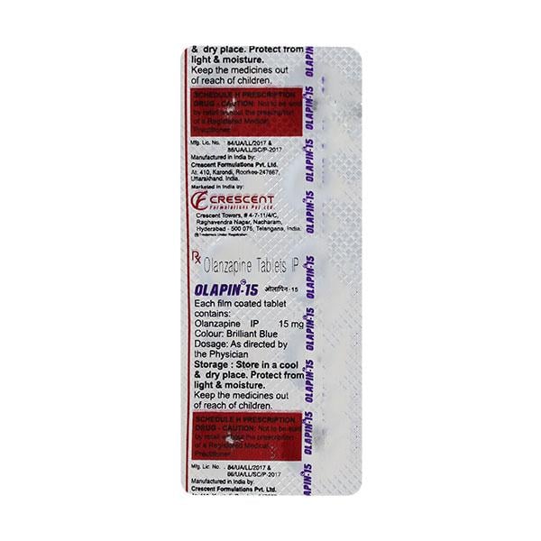 OLAPIN 15 Tablet 10's - Global Surgicals