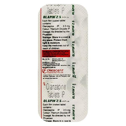 OLAPIN 2.5MG TABLET 10'S - Global Surgicals