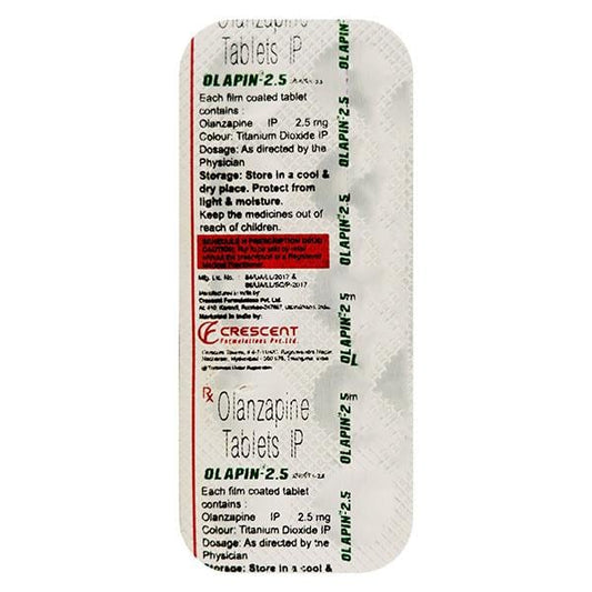 OLAPIN 2.5MG TABLET 10'S - Global Surgicals