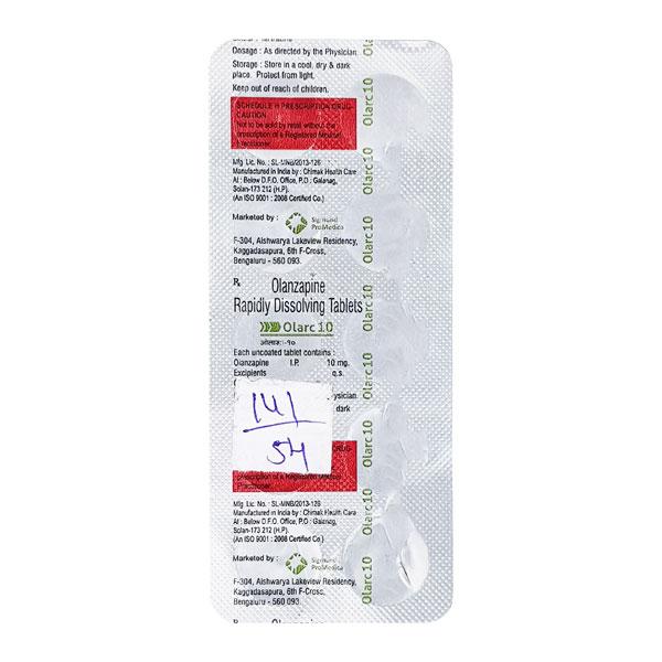 OLARC 10 Tablet 10's - Global Surgicals