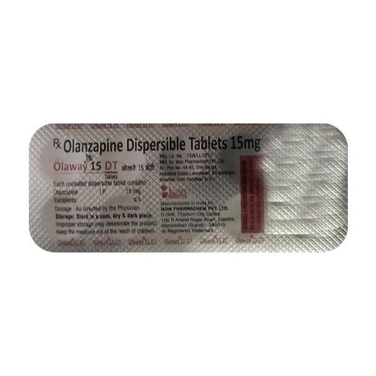 OLAWAY 15 DT Tablet 10's - Global Surgicals
