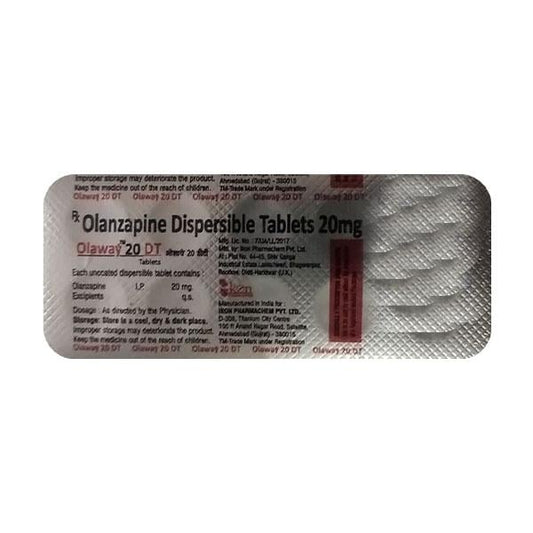OLAWAY 20 DT Tablet 10's - Global Surgicals