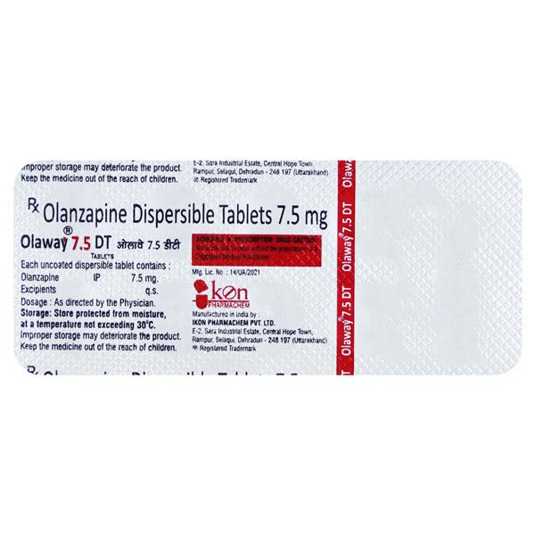 OLAWAY DT 7.5 Tablet 10's - Global Surgicals
