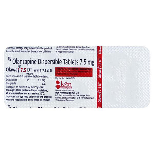 OLAWAY DT 7.5 Tablet 10's - Global Surgicals