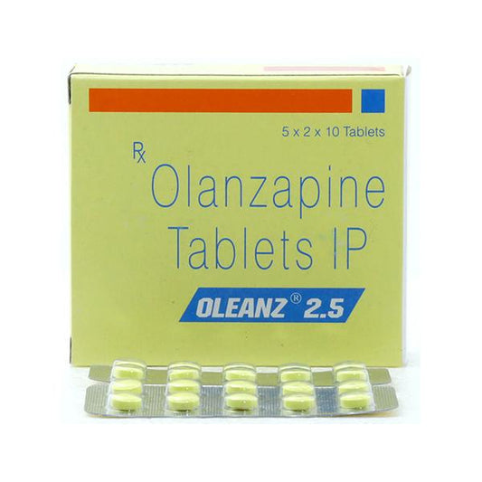 Oleanz 2.5mg Tablet 10'S - Global Surgicals