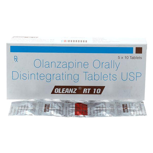 Oleanz RT 10mg Tablet 10'S - Global Surgicals
