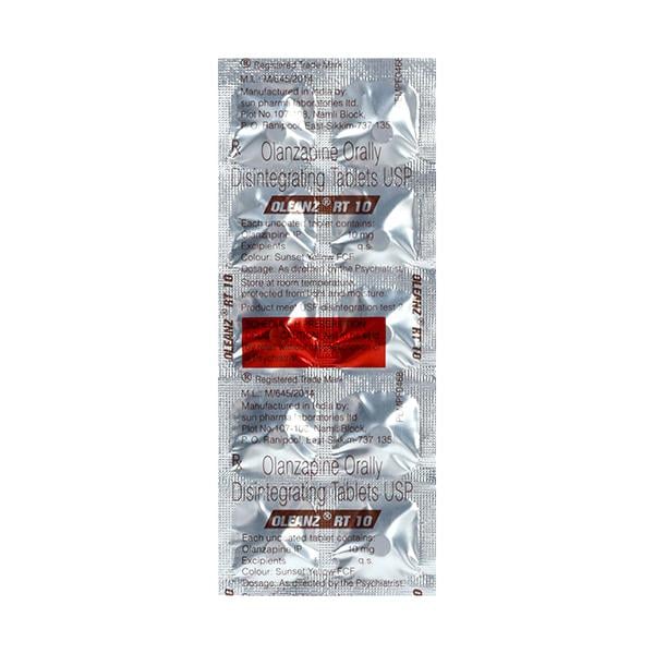Oleanz RT 10mg Tablet 10'S - Global Surgicals