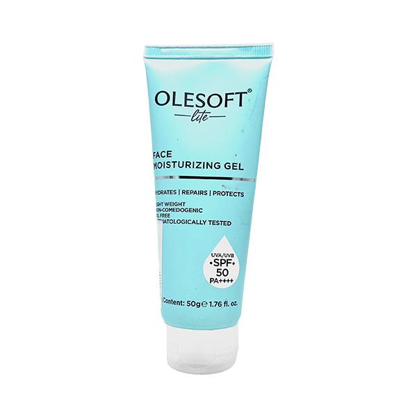 OLESOFT LITE FACE MOISTURIZING SPF 50 PA ++++ UVA/UVB Gel 50g - Global Surgicals