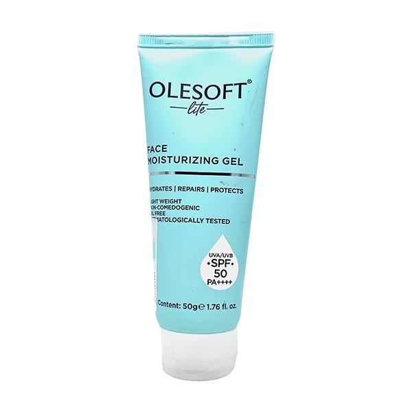 OLESOFT LITE FACE MOISTURIZING SPF 50 PA ++++ UVA/UVB Gel 50g - Global Surgicals