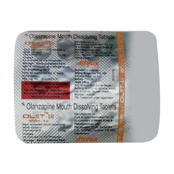 OLET 10 Tablet 15's - Global Surgicals