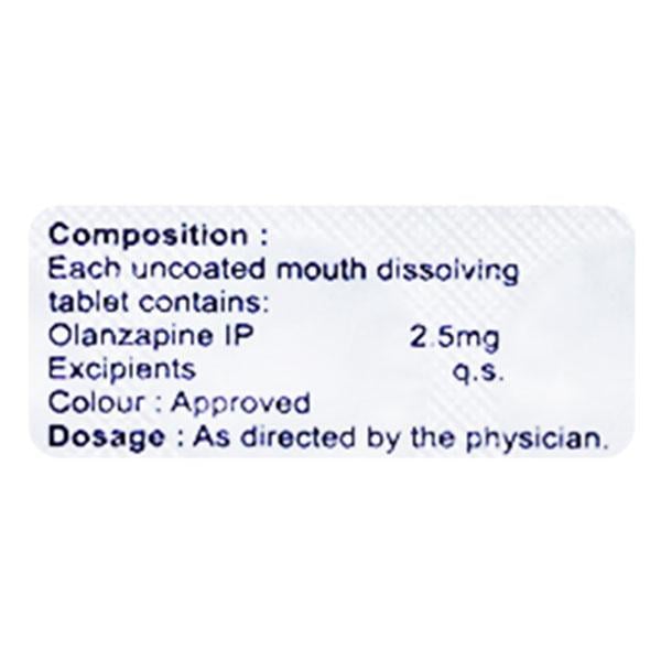 OLET 2.5mg Tablet 15's - Global Surgicals