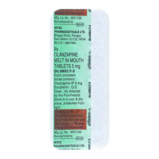 Olimelt 5mg Tablet 10'S - Global Surgicals