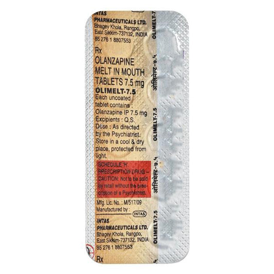 Olimelt 7.5mg Tablet 10'S - Global Surgicals