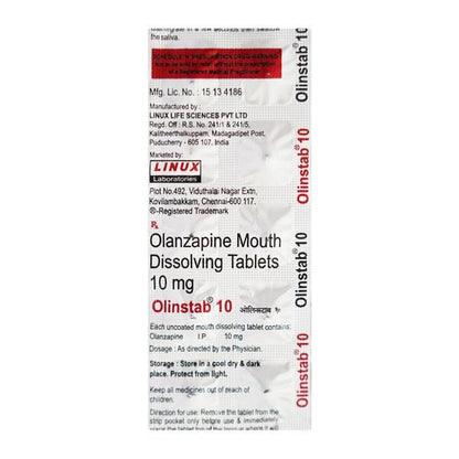 Olinstab 10mg Tablet 10'S - Global Surgicals