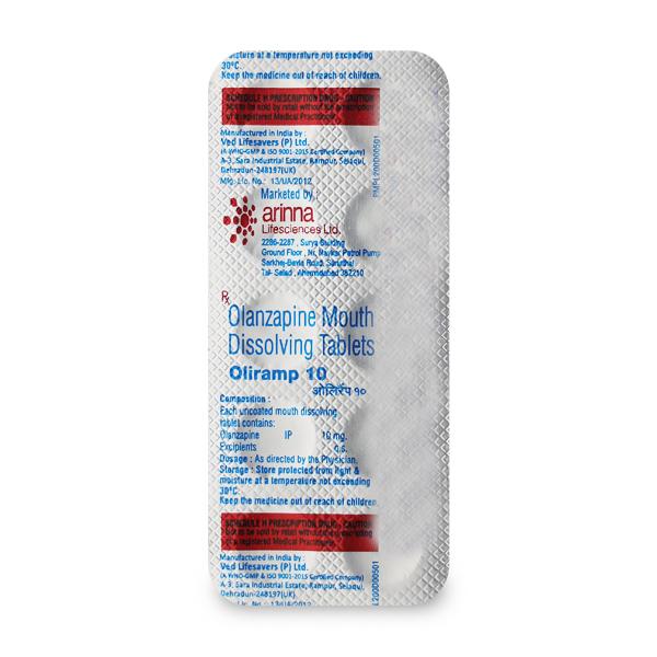 Oliramp 10mg Tablet 10'S - Global Surgicals