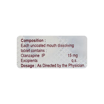 Oliramp 15mg Tablet 10'S - Global Surgicals