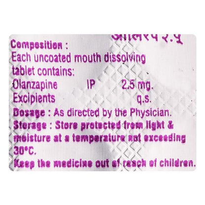 OLIRAMP 2.5 MOUTH DISSOLVING Tablet 10's - Global Surgicals