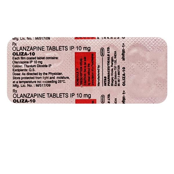 Oliza 10mg Tablet 10'S - Global Surgicals