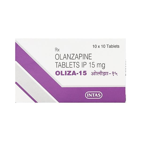 Oliza 15mg Tablet 10'S - Global Surgicals