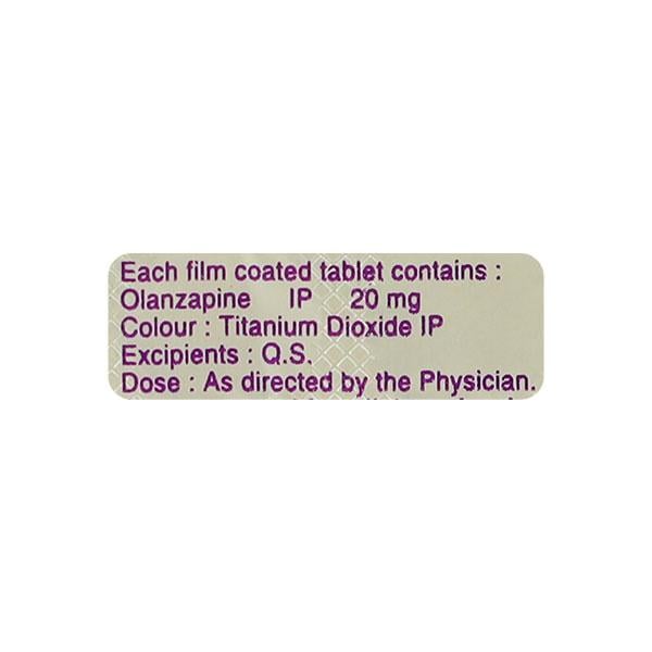 Oliza 20mg Tablet 10'S - Global Surgicals