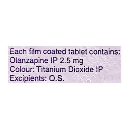 Oliza 2.5mg Tablet 10'S - Global Surgicals
