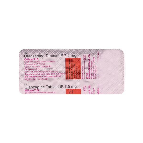 Oliza 7.5mg Tablet 10'S - Global Surgicals