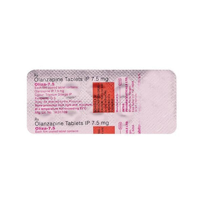Oliza 7.5mg Tablet 10'S - Global Surgicals