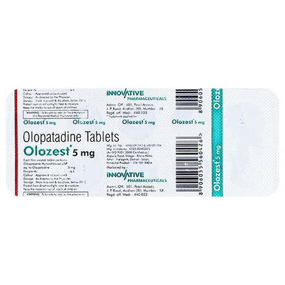 OLOZEST 5 mg Tablet 10's - Global Surgicals