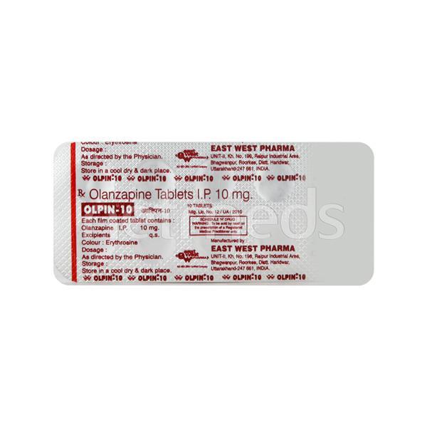 Olpin 10mg Tablet 10'S - Global Surgicals