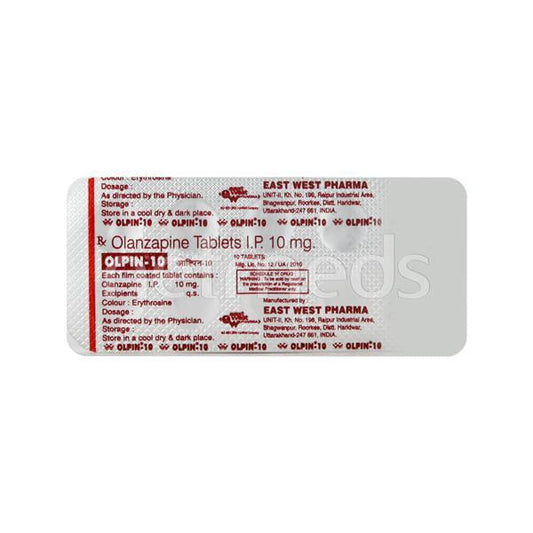 Olpin 10mg Tablet 10'S - Global Surgicals