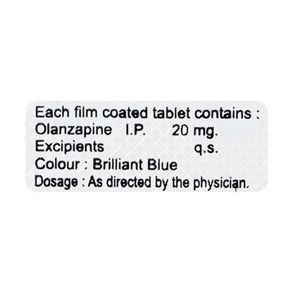 Olpin 20mg Tablet 10'S - Global Surgicals
