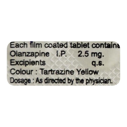 Olpin 2.5mg Tablet 10'S - Global Surgicals