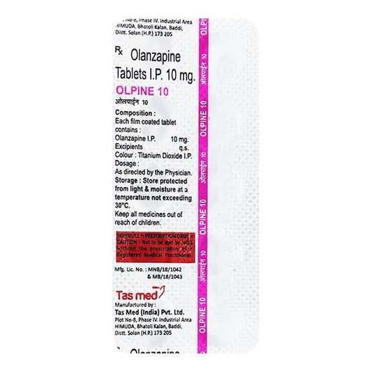 OLPINE 10MG TABLET 10'S - Global Surgicals