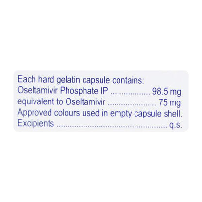 OLTAVIR 75 Capsule 10's - Global Surgicals