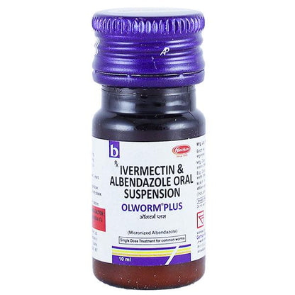 OLWORM PLUS Oral Suspension 10ml - Global Surgicals
