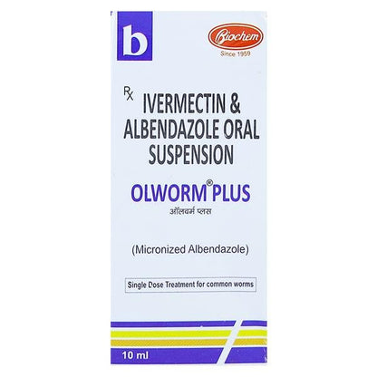 OLWORM PLUS Oral Suspension 10ml - Global Surgicals