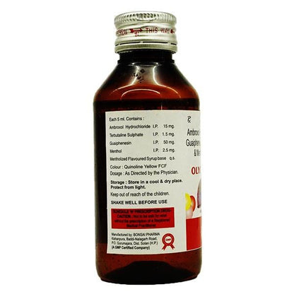 OLYCOFF A Syrup 100ml - Global Surgicals