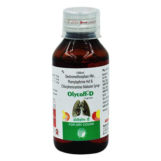OLYCOFF D Syrup 100ml - Global Surgicals