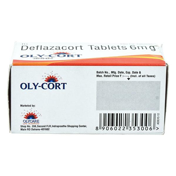 OLYCORT 6 Tablet 10's - Global Surgicals