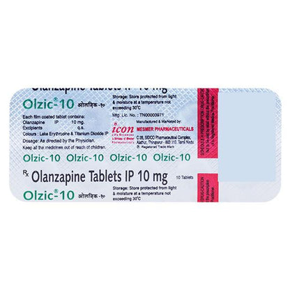 Olzic 10mg Tablet 10'S - Global Surgicals
