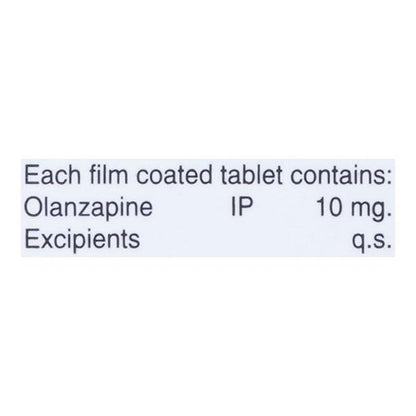 Olzic 10mg Tablet 10'S - Global Surgicals