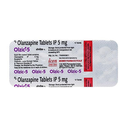 Olzic 5mg Tablet 10'S - Global Surgicals