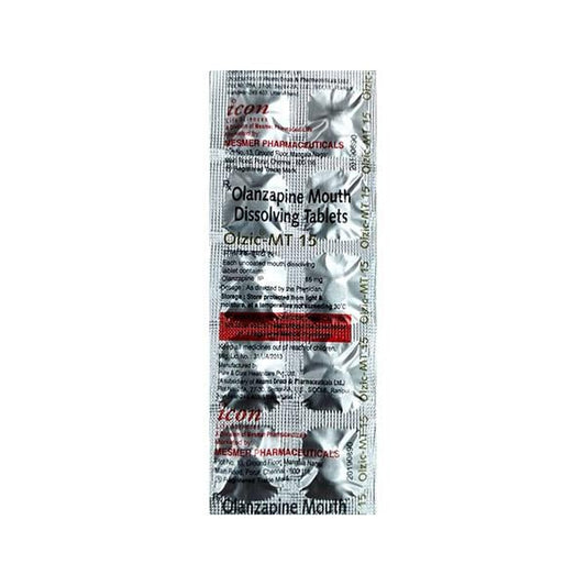 OLZIC MT 15 Tablet 10's - Global Surgicals