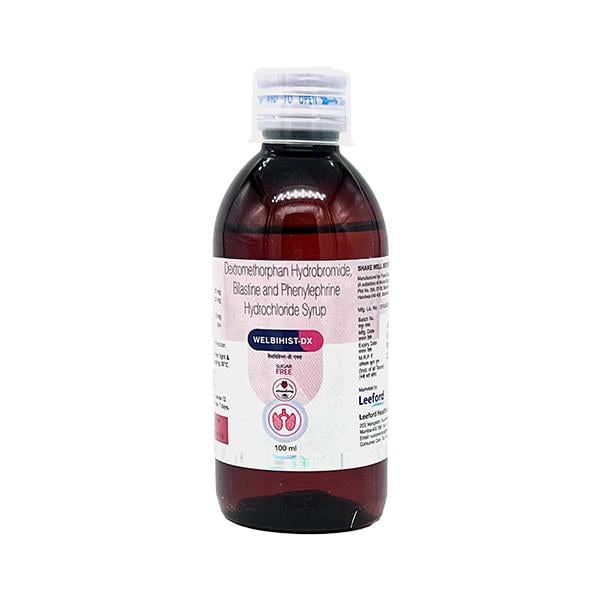 WELBIHIST DX SUGAR FREE Syrup 100ml