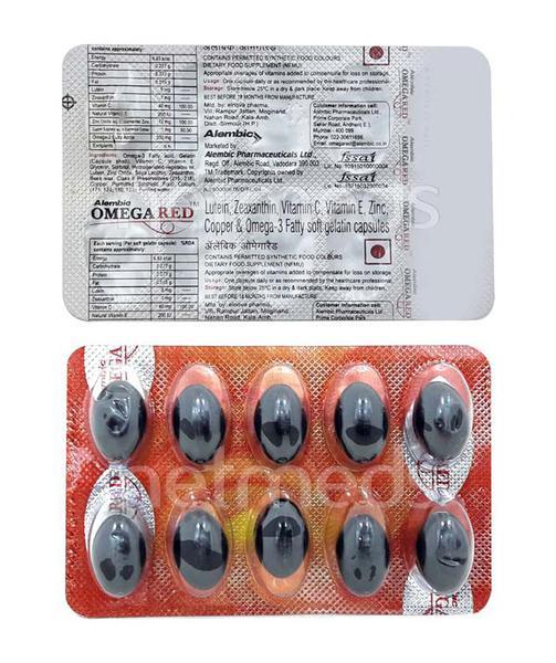 Omegared Capsule 10'S - Global Surgicals