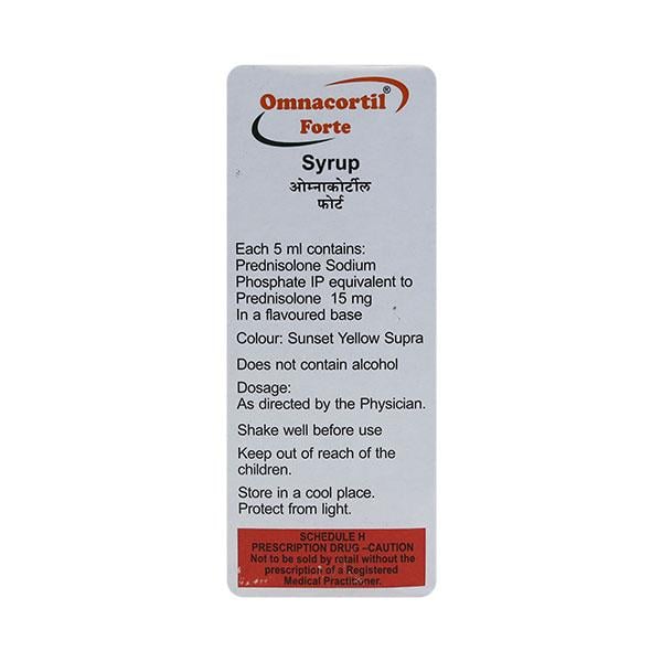 Omnacortil Forte Syrup 60ml - Global Surgicals