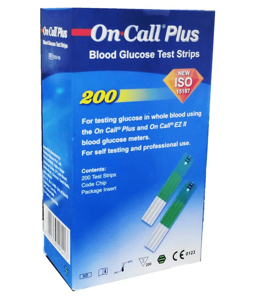 On Call Plus Blood Glucose Test Strips - Global Surgicals